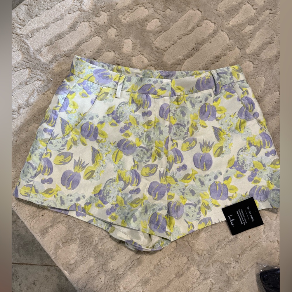 Lulu's Pastel Floral Bustier